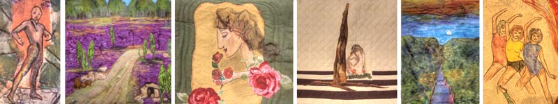 KARIN FLACKE quiltkunst wagen und winnen kunst perlen in der altmark KARIN FLACKE quiltkunst
